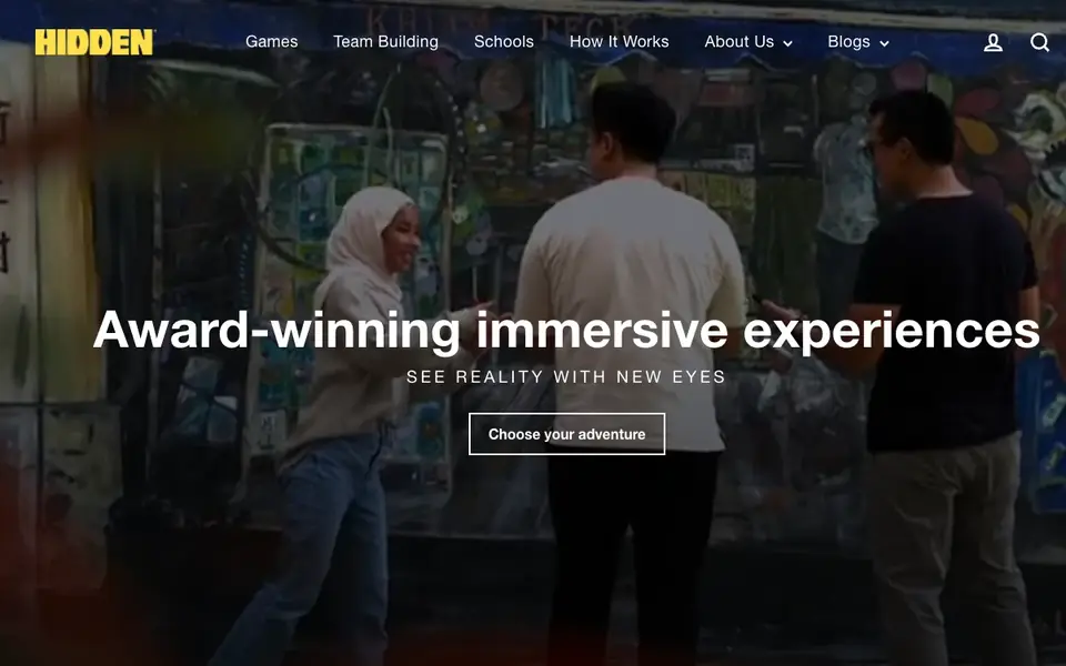 Hidden Singapore website homepage, 4 Oct 2026
