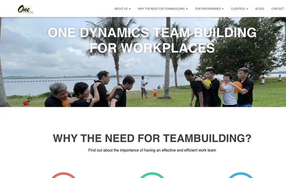 OneDYNAMICS website homepage, 4 Oct 2026