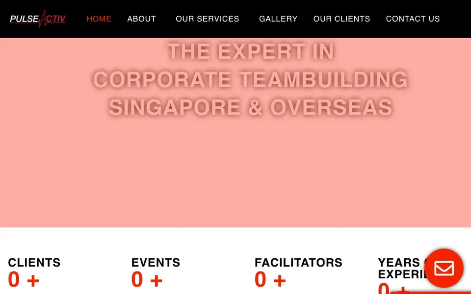PulseActiv website homepage, 4 Oct 2026