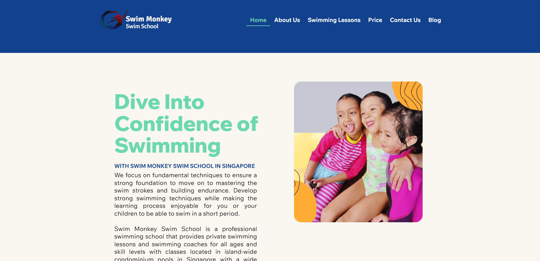 Swim Monkey Swim School